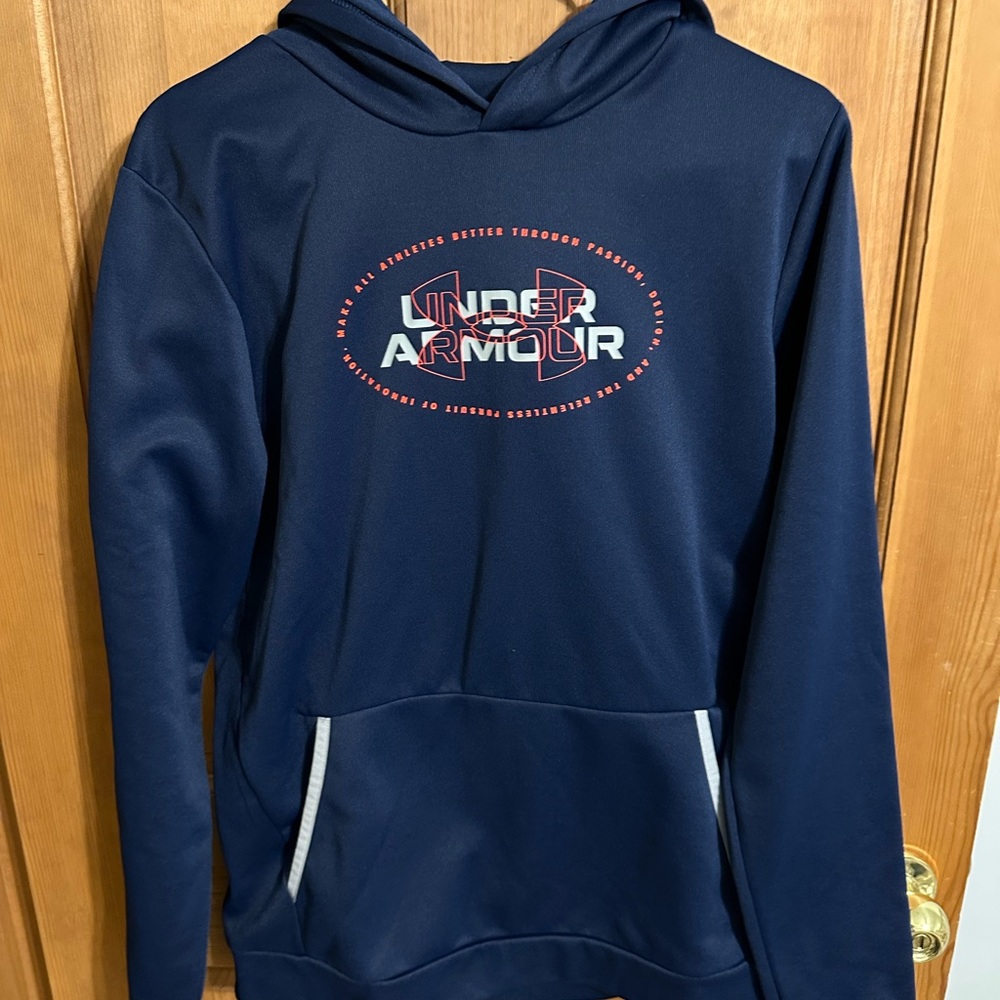 Under Armour Dark Blue Sweatshirt with Logo
